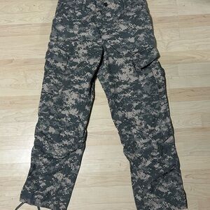 Digital Camo Cargo Military Pants